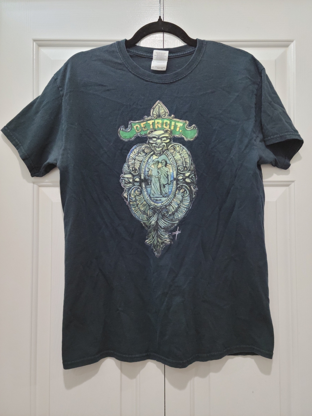 Detroit Artistic Graphic Crew Neck T-Shirt